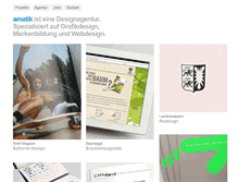 Tablet Screenshot of amatik.de